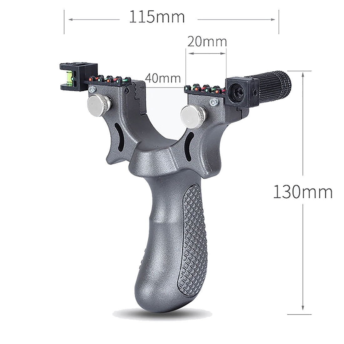 High-Power Laser Aiming Slingshot Outdoor Sports Hunting Shooting Catapult Competition Practice Using High Precision Solid