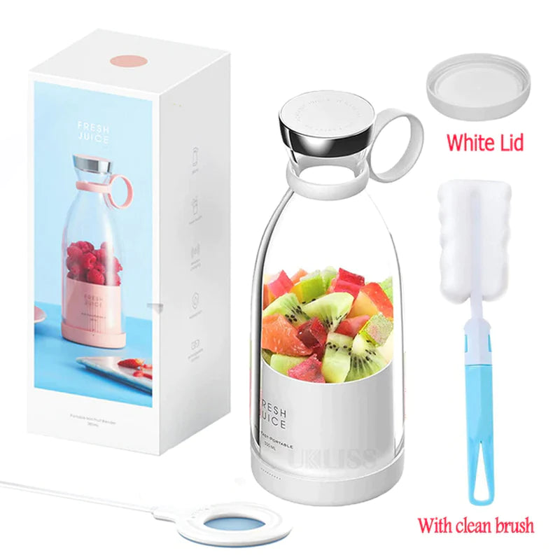 Portable Blender Orange Juicer Electric Fresh Juice Extractors Wireless Blender Bottle Smoothie Blender Citrus Squeezer Bullet